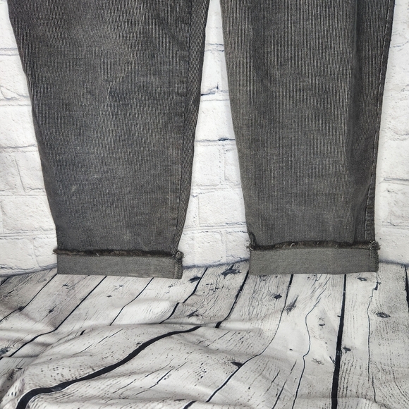 Aerie Werk & Play Corduroy Gray Overalls Size Small - Picture 6 of 9